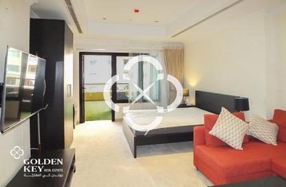 Apartment - Studio - 1 Bathroom for rent in East Porto Drive - Porto Arabia - The Pearl Island - Doha Apartment - Studio - 1 Bathroom for rent in East Porto Drive - Porto Arabia - The Pearl Island - Doha