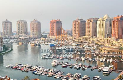 Apartment - 1 Bedroom - 1 Bathroom for rent in East Porto Drive - Porto Arabia - The Pearl Island - Doha
