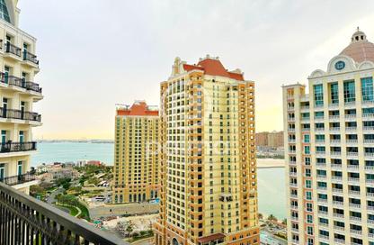 Apartment - 1 Bedroom - 2 Bathrooms for rent in Floresta Gardens - Floresta Gardens - The Pearl Island - Doha Apartment - 1 Bedroom - 2 Bathrooms for rent in Floresta Gardens - Floresta Gardens - The Pearl Island - Doha