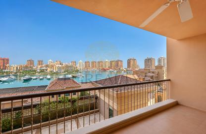 Apartment - 2 Bedrooms - 3 Bathrooms for sale in West Porto Drive - Porto Arabia - The Pearl Island - Doha