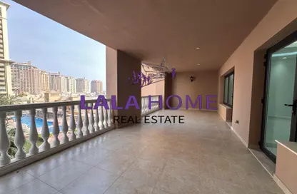 شقة - 2 غرف نوم - 3 حمامات للبيع في طريق بورتو الغربي - بورتو أرابيا - جزيرة اللؤلؤة - الدوحة