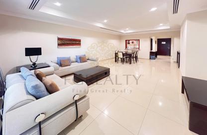Apartment - 2 Bedrooms - 2 Bathrooms for rent in West Porto Drive - Porto Arabia - The Pearl Island - Doha
