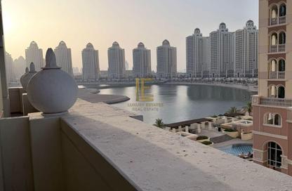 Apartment - Studio - 1 Bathroom for rent in Viva West - Viva Bahriyah - The Pearl Island - Doha