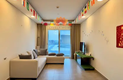 Apartment - 2 Bedrooms - 3 Bathrooms for rent in Rivan Building - Al Erkyah City - Lusail