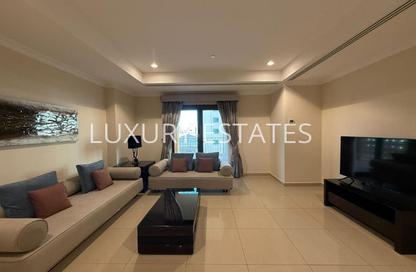 Apartment - 1 Bedroom - 2 Bathrooms for rent in West Porto Drive - Porto Arabia - The Pearl Island - Doha Apartment - 1 Bedroom - 2 Bathrooms for rent in West Porto Drive - Porto Arabia - The Pearl Island - Doha