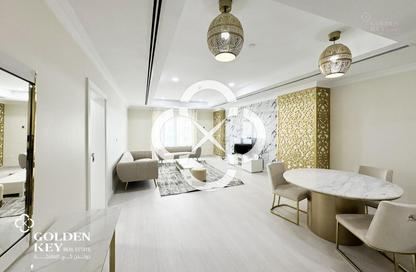 Apartment - 1 Bedroom - 2 Bathrooms for rent in East Porto Drive - Porto Arabia - The Pearl Island - Doha