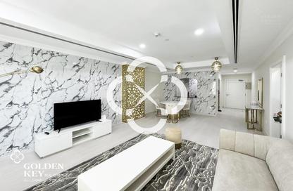 Apartment - 1 Bedroom - 2 Bathrooms for rent in East Porto Drive - Porto Arabia - The Pearl Island - Doha
