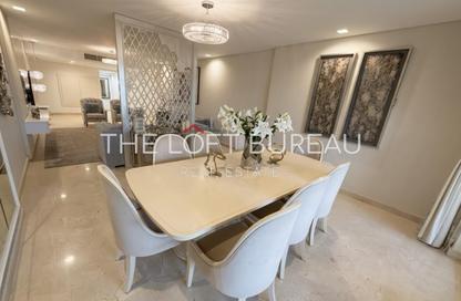 Apartment - 3 - 4 for rent in Al Mutahidah Tower - Viva Bahriyah - The Pearl Island - Doha