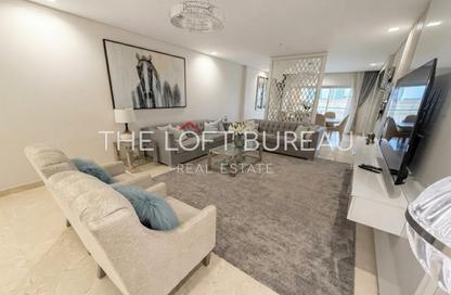 Apartment - 3 - 4 for rent in Al Mutahidah Tower - Viva Bahriyah - The Pearl Island - Doha