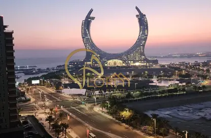 Apartment - 2 Bedrooms - 3 Bathrooms for sale in Lusail Marina Heights - Marina District - Lusail