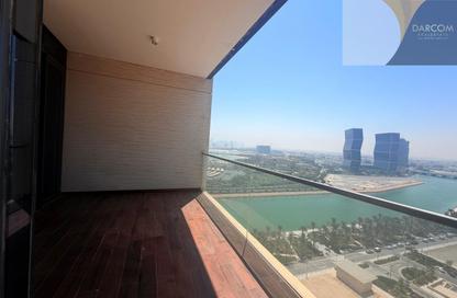 Apartment - 1 - 2 for rent in Lusail Marina Heights - Marina District - Lusail