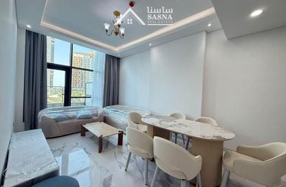 Apartment - 2 - 2 for rent in Lusail Marina Heights - Marina District - Lusail