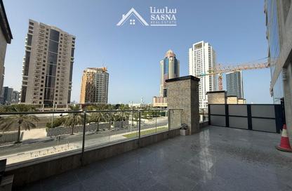 Apartment - 2 - 2 for rent in Lusail Marina Heights - Marina District - Lusail