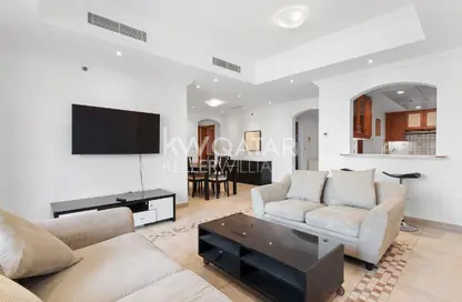 Apartment - 2 Bedrooms - 3 Bathrooms for rent in East Porto Drive - Porto Arabia - The Pearl Island - Doha