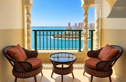 Apartment - Studio - 1 for rent in Tower 29 - Viva Bahriyah - The Pearl Island - Doha