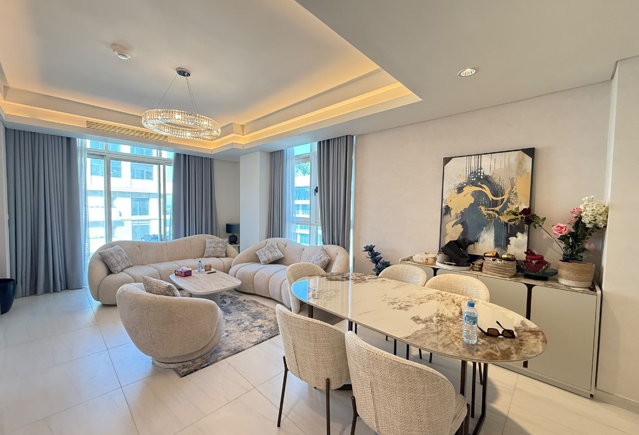 2BR + Maid | QAR 12,000 | Gewan Island
