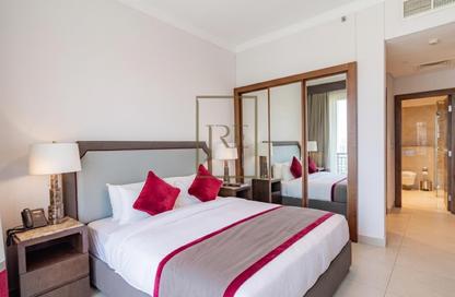 Hotel Apartments - 1 Bedroom - 2 Bathrooms for rent in Viva West - Viva Bahriyah - The Pearl Island - Doha