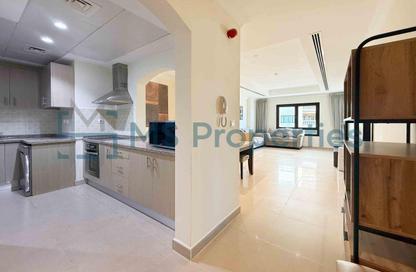 Apartment - 1 Bedroom - 2 Bathrooms for rent in East Porto Drive - Porto Arabia - The Pearl Island - Doha