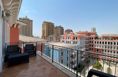 Apartment - 1 - 2 for rent in Carnaval - Qanat Quartier - The Pearl Island - Doha