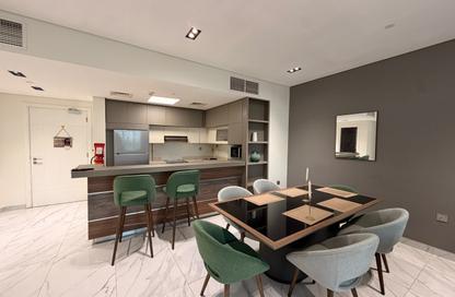 Apartment - 2 Bedrooms - 3 Bathrooms for rent in Lusail Marina Heights - Marina District - Lusail