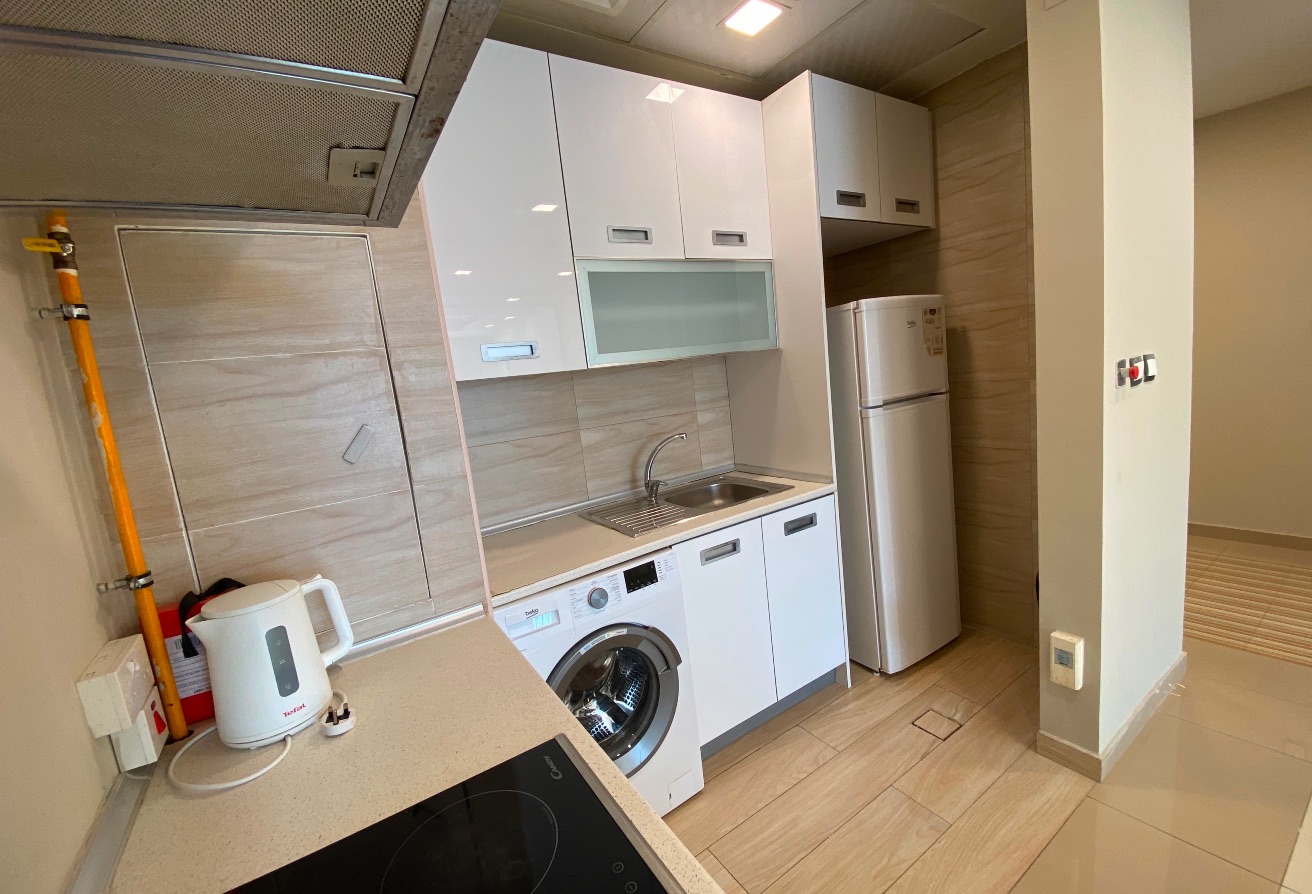 Modern Furnished 1BHK | Lusail | Open Kitchen thumbnail 12