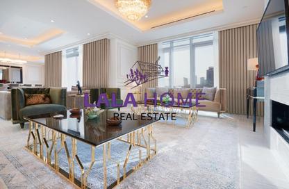 Villa - 5 Bedrooms - 6 Bathrooms for rent in Abraj Bay - Abraj Quartiers - The Pearl Island - Doha