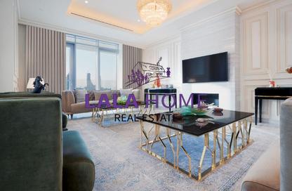 Villa - 5 Bedrooms - 6 Bathrooms for rent in Abraj Bay - Abraj Quartiers - The Pearl Island - Doha