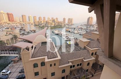 Apartment - 2 Bedrooms - 3 Bathrooms for rent in East Porto Drive - Porto Arabia - The Pearl Island - Doha