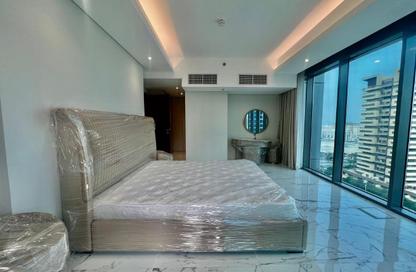 Apartment - 2 Bedrooms - 3 Bathrooms for rent in Lusail Marina Heights - Marina District - Lusail