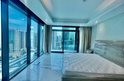 Apartment - 2 Bedrooms - 3 Bathrooms for rent in Lusail Marina Heights - Marina District - Lusail