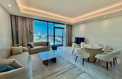 Apartment - 2 Bedrooms - 3 Bathrooms for rent in Lusail Marina Heights - Marina District - Lusail