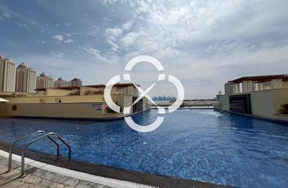 Apartment - 1 Bedroom - 2 Bathrooms for rent in Viva West - Viva Bahriyah - The Pearl Island - Doha