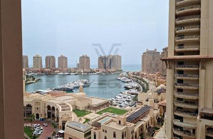 Apartment - 2 - 3 for rent in Tower 7 (Ferrari Tower) - Porto Arabia - The Pearl Island - Doha