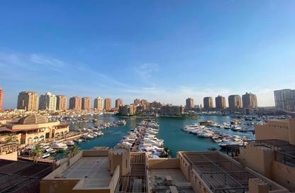 Apartment - Studio - 1 Bathroom for rent in East Porto Drive - Porto Arabia - The Pearl Island - Doha