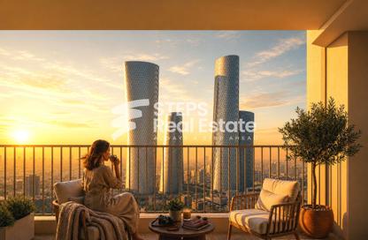 Apartment - 2 - 2 for sale in Valencia Residence - Lusail City - Lusail