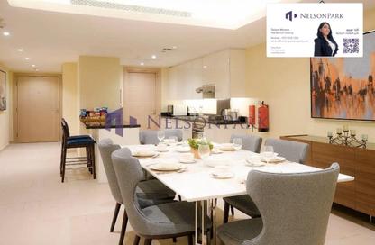 Apartment - 2 Bedrooms - 3 Bathrooms for rent in Abraj Quartiers - The Pearl Island - Doha