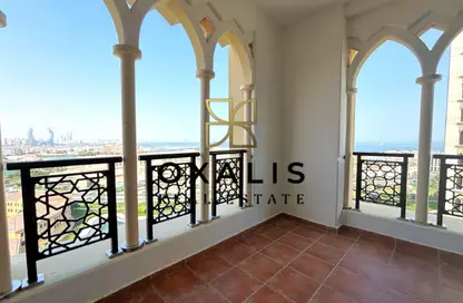 Apartment - Studio - 1 Bathroom for rent in Viva Central - Viva Bahriyah - The Pearl Island - Doha