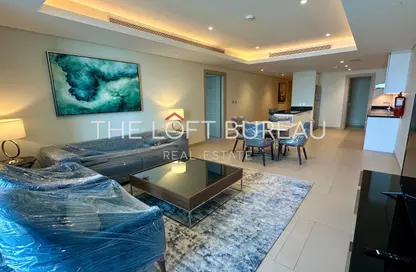 شقة - غرفة نوم - 2 حمامات للايجار في ابراج باي - منطقة الأبراج - جزيرة اللؤلؤة - الدوحة