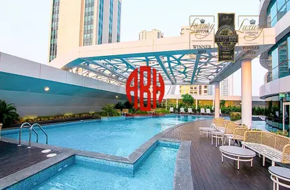 Apartment - 1 Bedroom - 2 Bathrooms for rent in Lusail Marina Heights - Marina District - Lusail Apartment - 1 Bedroom - 2 Bathrooms for rent in Lusail Marina Heights - Marina District - Lusail