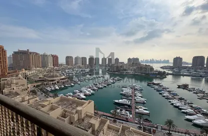 Apartment - 2 Bedrooms - 3 Bathrooms for rent in East Porto Drive - Porto Arabia - The Pearl Island - Doha