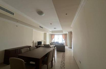 Apartment - 1 Bedroom - 2 Bathrooms for rent in East Porto Drive - Porto Arabia - The Pearl Island - Doha
