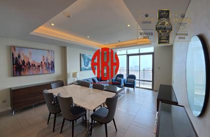Apartment - 2 - 3 for rent in Abraj Bay - Abraj Quartiers - The Pearl Island - Doha