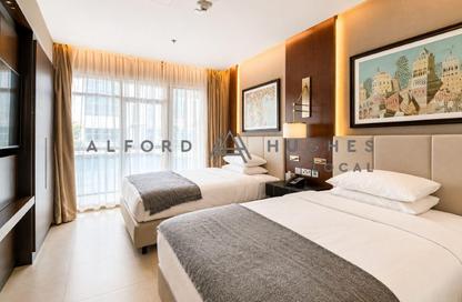 Apartment - 3 - 4 for rent in Hilton Doha The Pearl Residences - Abraj Quartiers - The Pearl Island - Doha