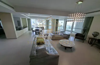 شقة - غرفة نوم - 2 حمامات للايجار في مرتفعات مارينا لوسيل - منطقة المارينا - الوسيل