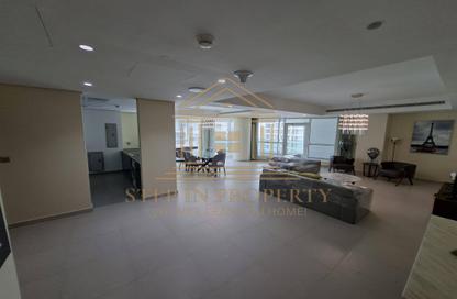 Apartment - 1 Bedroom - 2 Bathrooms for rent in Lusail Marina Heights - Marina District - Lusail