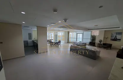 Apartment - 1 Bedroom - 2 Bathrooms for rent in Lusail Marina Heights - Marina District - Lusail