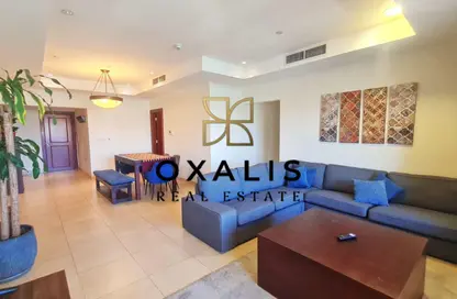 Apartment - 2 Bedrooms - 3 Bathrooms for rent in East Porto Drive - Porto Arabia - The Pearl Island - Doha