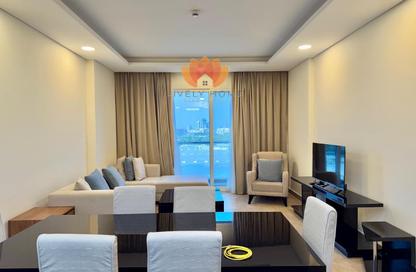 Apartment - 2 Bedrooms - 2 Bathrooms for rent in City Avenue Building C - City Avenue - Al Erkyah City - Lusail