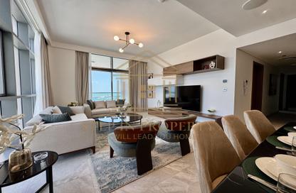Apartment - 2 Bedrooms - 4 Bathrooms for rent in Marina Residences 195 - Marina District - Lusail