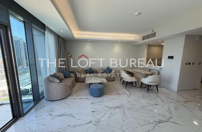 Apartment - 2 Bedrooms - 3 Bathrooms for rent in Marina Tower 23 - Marina District - Lusail